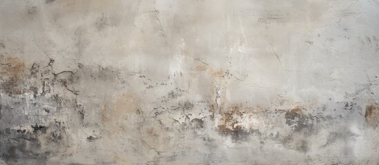 Aufkleber - A fragment of an aged concrete wall with a textured stucco finish creating a background suitable for copy space image