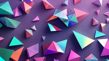 Wall Mural - Magic holographic background. futuristic light effect. Blue, pink purple, neon colors.