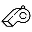 © Sentya - whistle outline icon