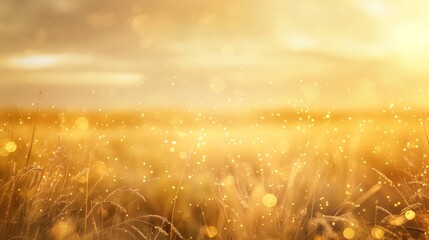 Wall Mural - beautiful gold sky landscape background