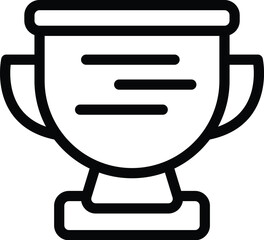 Poster - Achievement coaching icon outline vector. Career success. Business development mentor