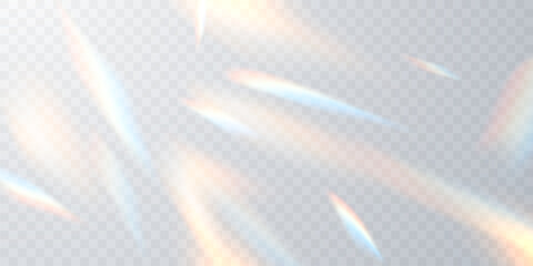 Wall Mural - multicolored light effect and zigzag ribbons falling from above on streamer, tinsel vector