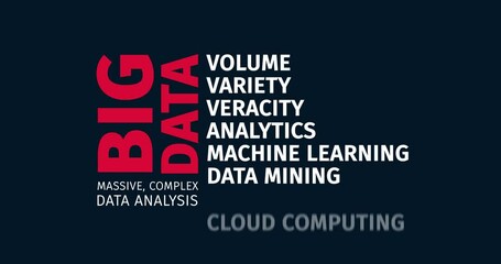 Wall Mural - big data: unlocking insights from massive datasets