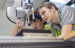 © SpaceOak - Trainees focus on robot arms, automation programs, and essential skills in the robotics academy.
