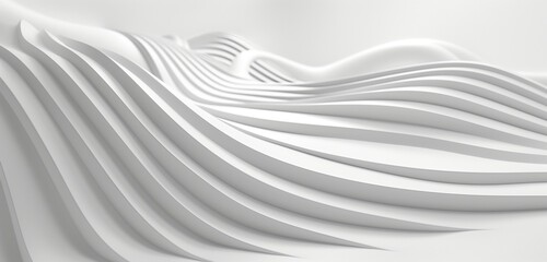 Poster - Abstract background, clean lines and simple geometric shapes to create a serene aesthetic