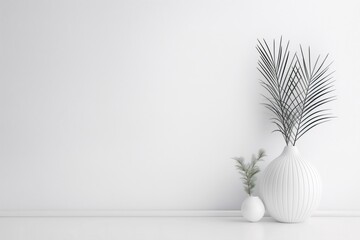 Poster - minimal abstract white background