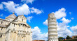 © SASITHORN - The Landmark of travel in Italy with the Leaning tower of Pisa, Italy. at Sunset sky scene in the city of Pisa,Italy