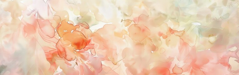 Aufkleber - A painting of a flower with a pink background. The painting is full of color and has a very soft and gentle feel to it