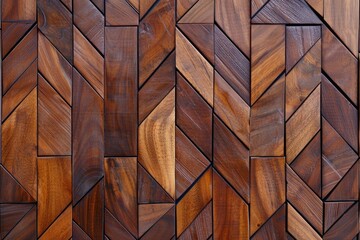 Poster - Detailed view of a wooden wall, perfect for background use