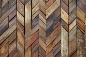 Aufkleber - Detailed view of a wooden wall, perfect for background use