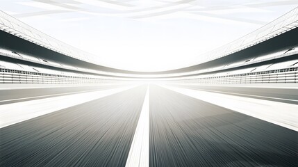 Poster - racing tracks background