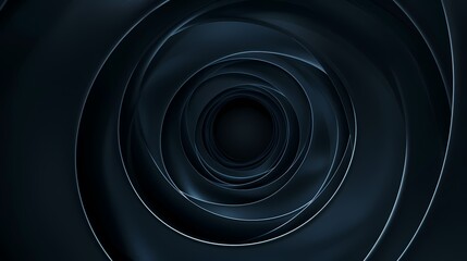 Wall Mural - Digital technology blue and black dynamic curve poster background