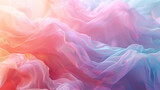 Fototapeta  - Abstract Background with Pink and White Smoke, Whispers of Pastel Clouds