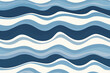 © Abhiraj - Seamless Wave Pattern: Abstract Background in White and Blue'