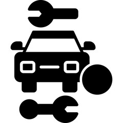 Poster - Car Maintenance Icon