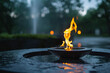 © rabbizz77 - Eternal Flame at Solemn War Memorial Day
