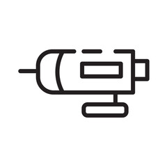 Poster - Desk Office Pen Line Icon