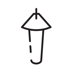 Poster - Desk Office Pen Line Icon