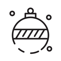 Poster - Christmas Decoration Xmas Line Icon