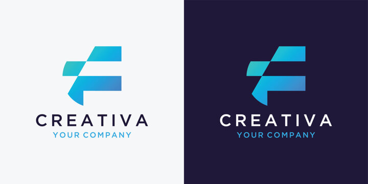 Modern letter F logo design Inspiration 