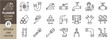 © Parbat - A set of line icons related to Plumber. Pipes, drains, valves, tap, mechanical tools and so on. Vector outline icons set.