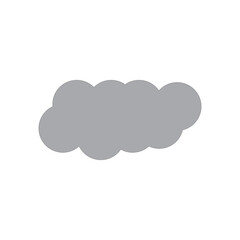 Canvas Print - cloud logo icon