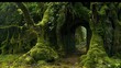 © ali - A moss coverd the house in the jungle UHD wallpaper