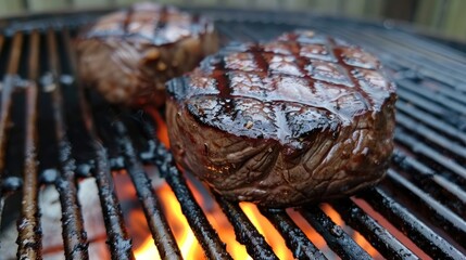 Sticker - Grilled filet mignon. Generative AI