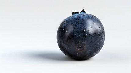 Sticker - Isolated blueberry. Generative AI