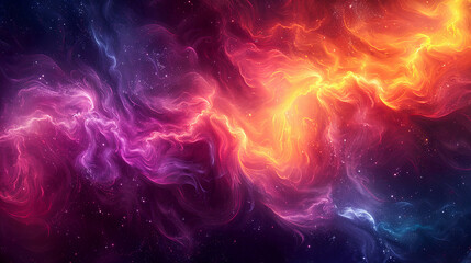 Wall Mural - abstract colorful background. fantasy fractal texture. digital art. 3d rendering.