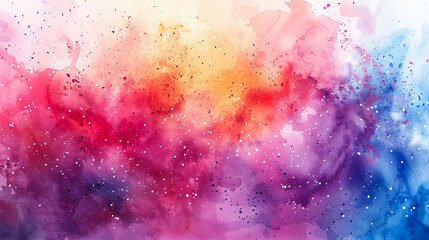 Wall Mural - abstract colorful watercolor hand painted background. texture paper. vector illustration.