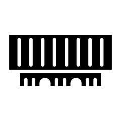 Ram Glyph Icon Design