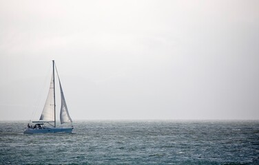  Boat At Sea