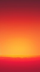 Poster - Vibrant sunset gradient with warm red, orange, and yellow hues transitioning seamlessly. Ideal for nature-inspired backgrounds and themes celebrating warmth and tranquility