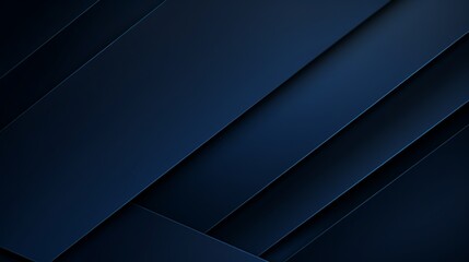 modern dark blue abstract business background with geometric diagonal lines for presentations, banne