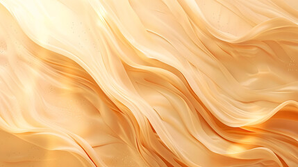 Wall Mural - A close up of wooden fabric with a peach marble pattern