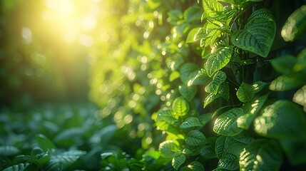 Wall Mural - plants in the garden