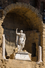 Wall Mural - Roman Amphitheatre, Orange, UNESCO world heritage, Provence, France