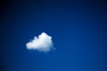 Single Cloud In Sky