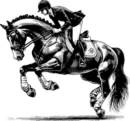 Wall Mural - Equestrian On The Horse