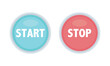 © Hoshiyui - スタートボタンとストップボタン