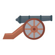© Oksana - Civill war cannon icon clipart avatar logotype isolated vector illustration