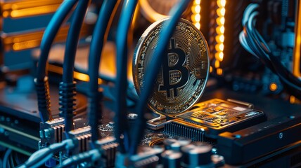 Bitcoin mining computer creating bitcoin