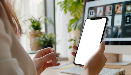 Wall Mural - clean and modern minimalist social media templates to elevate your business branding