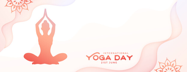 international yoga day event wallpaper woman practicing asana