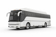 © Emanuel - Tour bus isolated on a white background, ready to transport travelers to their destinations