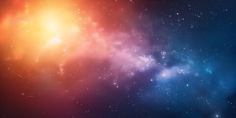 Wall Mural - captivating cosmic landscape a mesmerizing journey through the boundless expanse of the universe