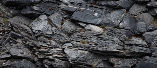 Poster - A close up shot of a stone texture with plenty of copy space for text or images