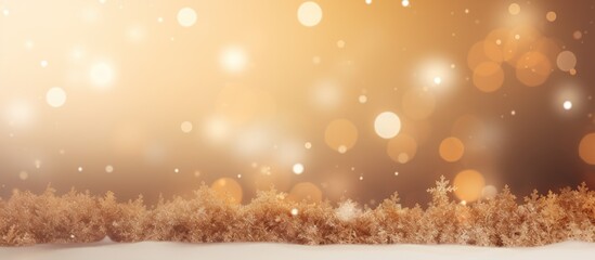 Leinwandbilder - A background image for Christmas and New Year holidays with copy space