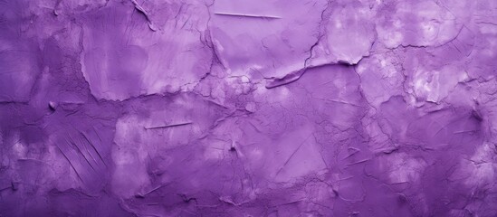 Aufkleber - Architectural abstract background with a rough violet plaster texture Copy space image